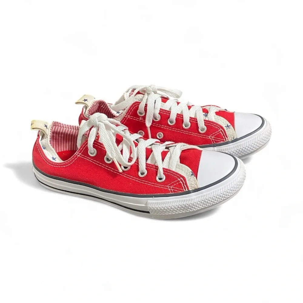 Converse vibrant red